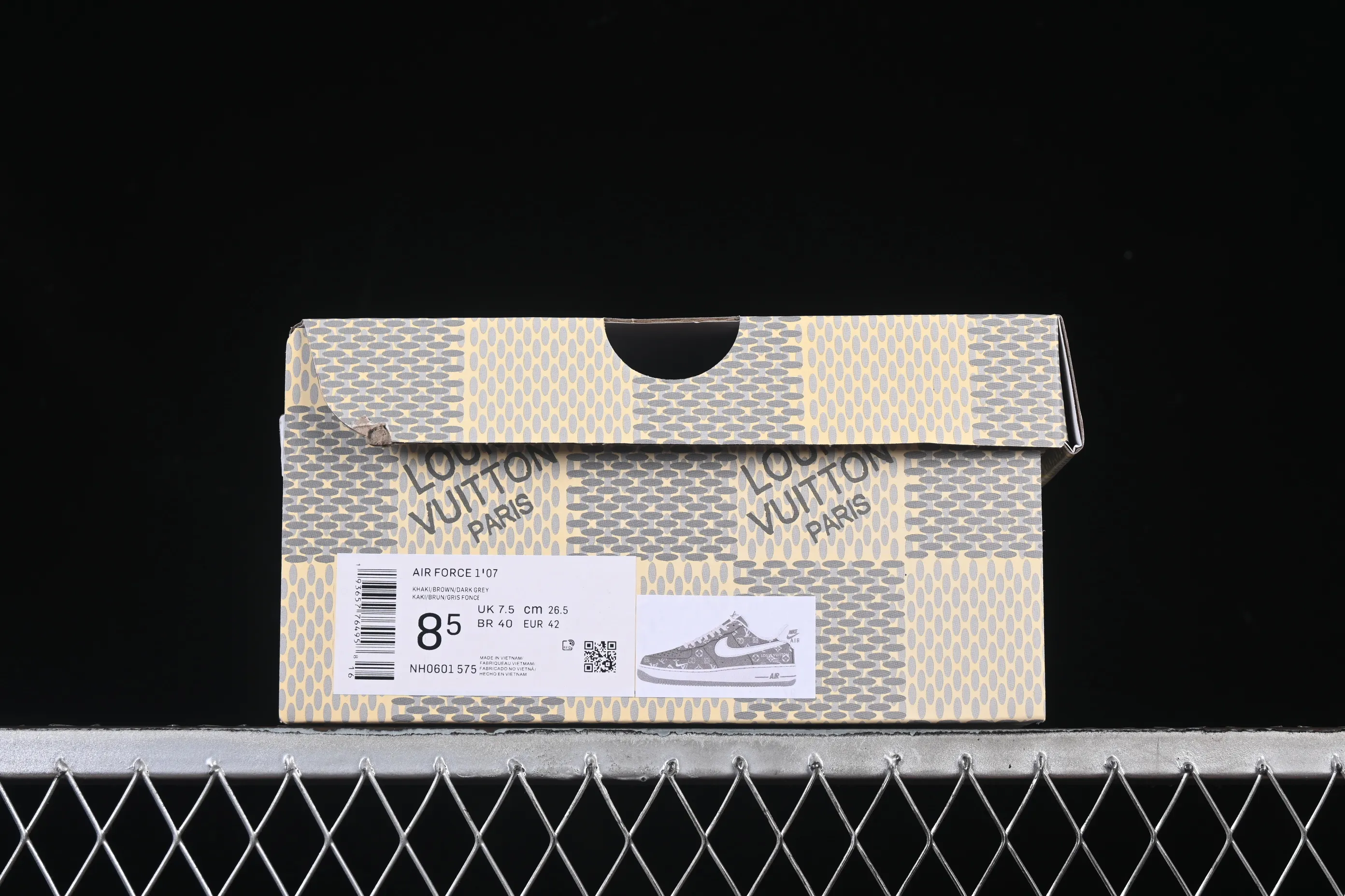All categories Nk Air Force 1 Air Force series Nk Air Force 1 Low Air Force low-top Nike Air Force 1'07 Low joint gray and white print Air Force 1 low-top casual sneakers NH0601-575